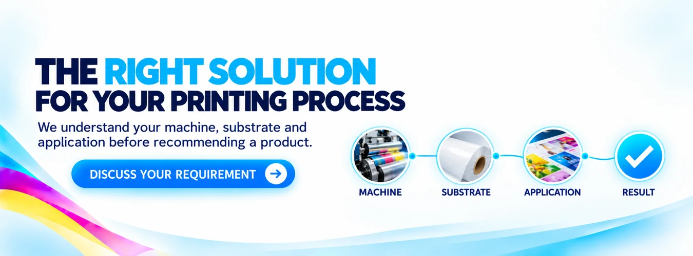 Remedium printing experts recommend the right ink, coating or consumable after understanding your printing machine, substrate and application